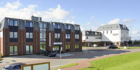 Das Hotel "Alt Dagebüll und das Strandhotel Dagebüll